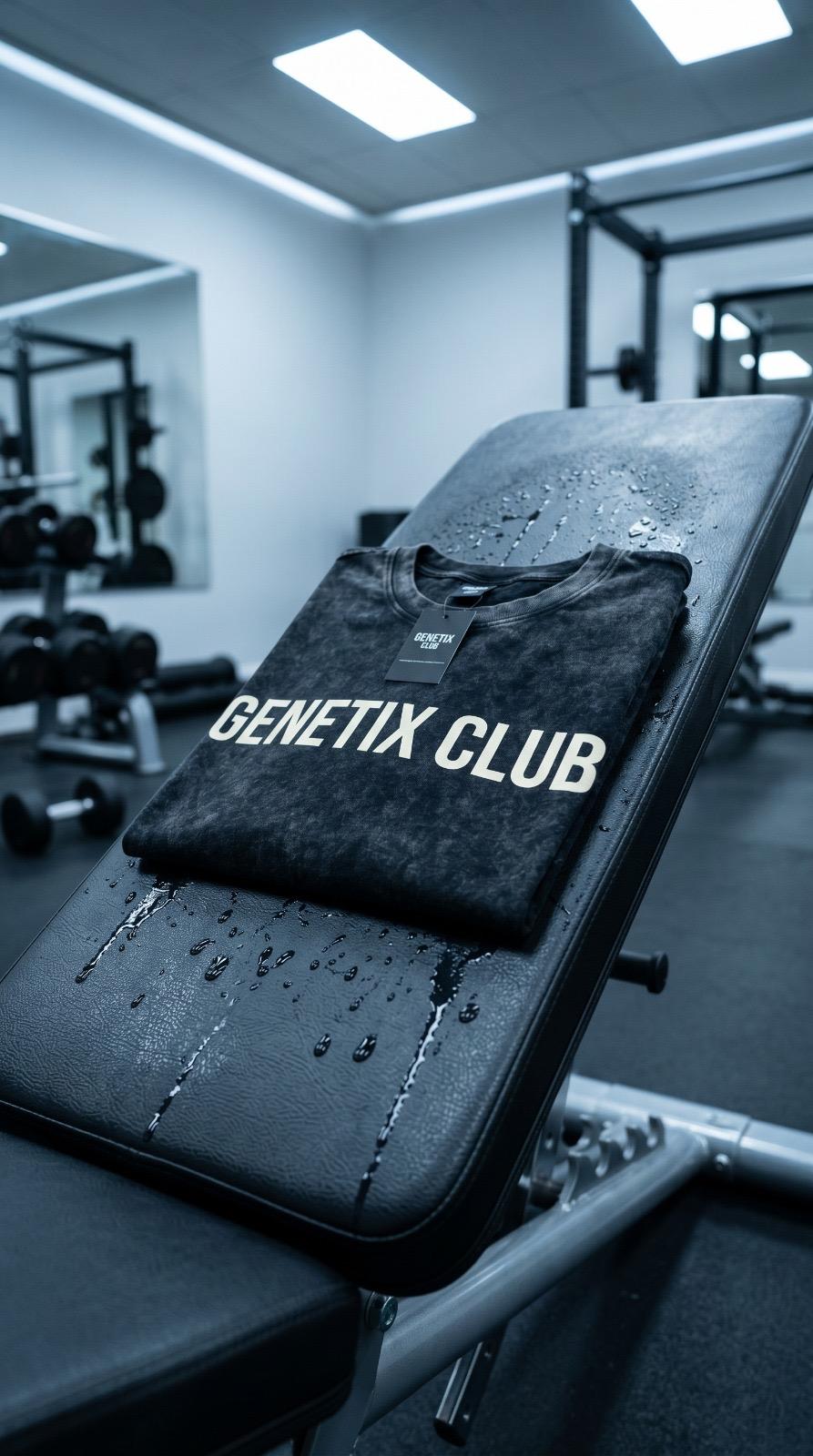 GENETIX CLUB Oversized T-shirt Black