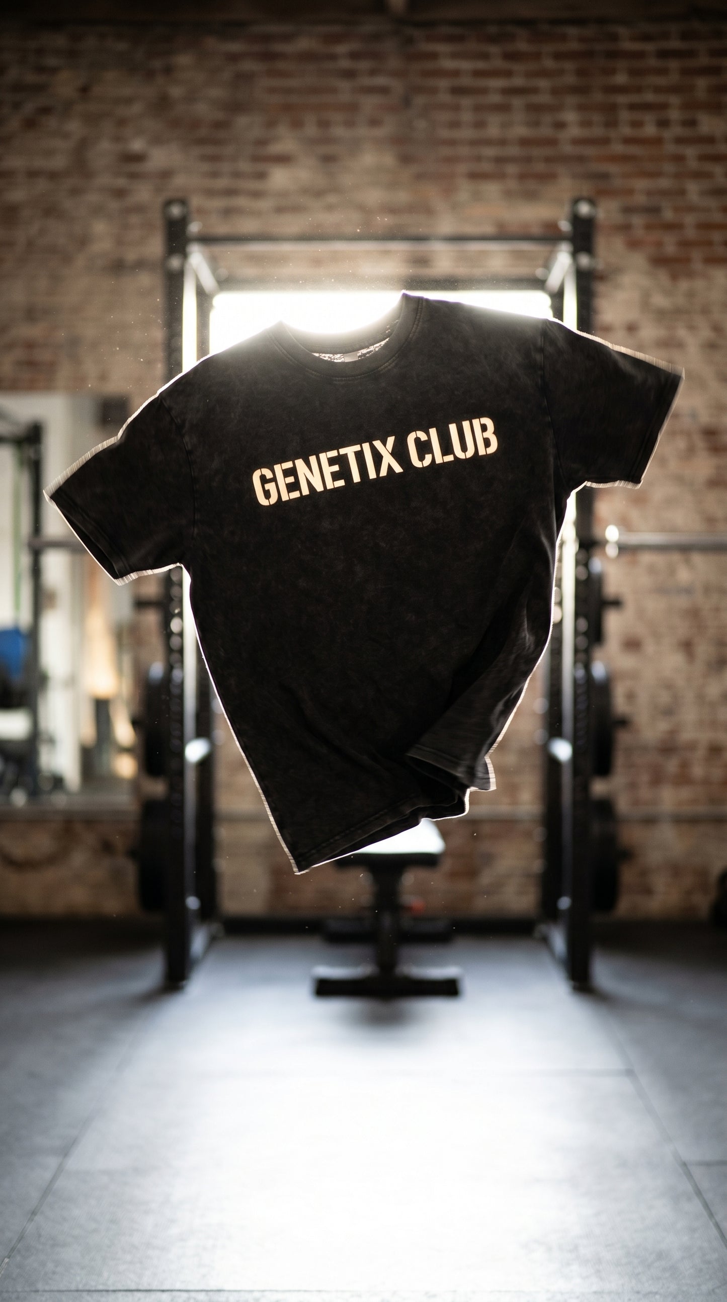 GENETIX CLUB Oversized T-shirt Black