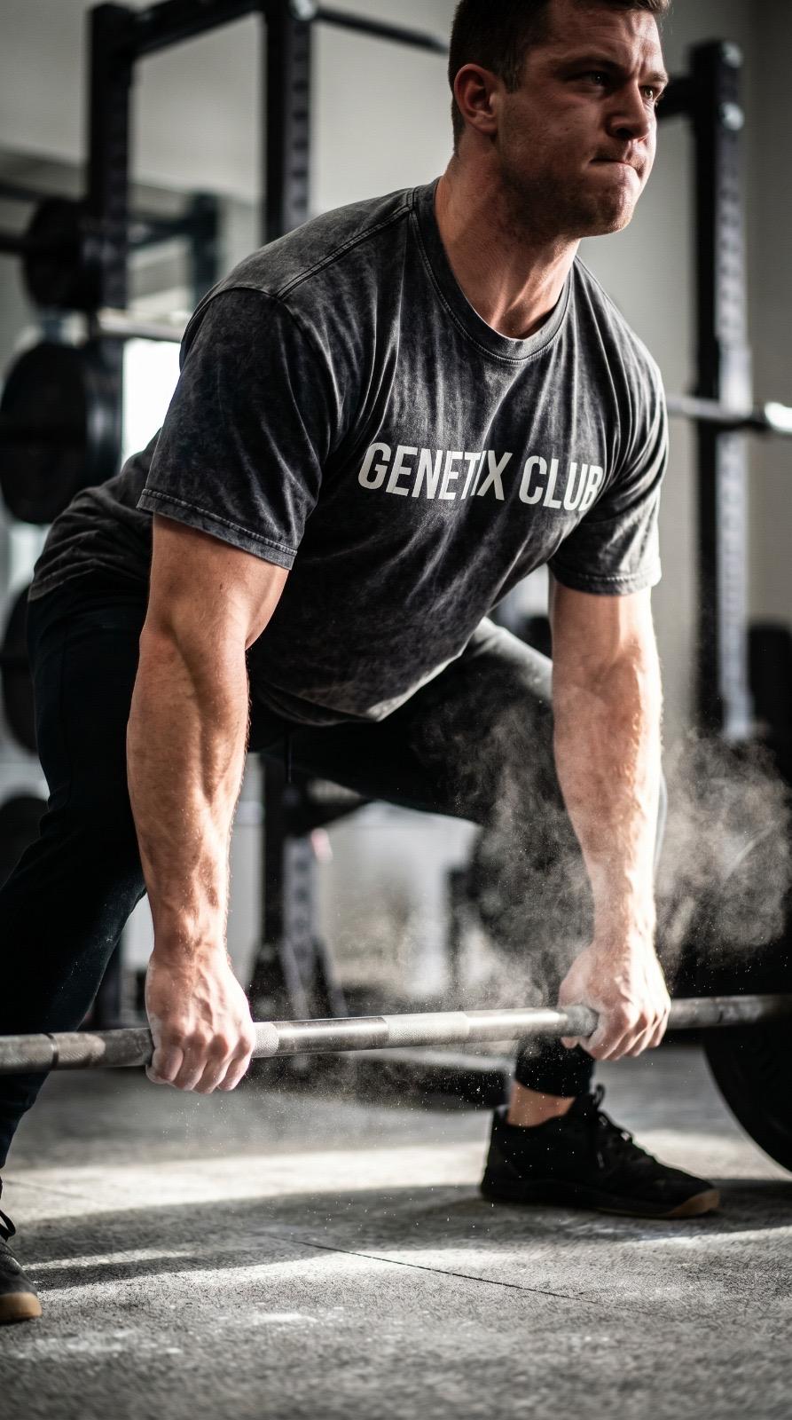 GENETIX CLUB Oversized T-shirt Black